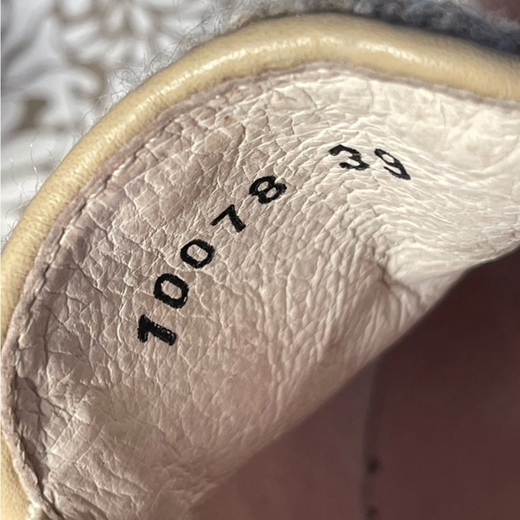 Joshua Sanders tan Wool Blend Pom Pom Slip On Sneakers - Picture 12 of 15